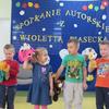 Spotkanie autorskie dzieci 3,4 i 5 -letnich z pisarką dla dzieci p.Wiolettą Piasecką