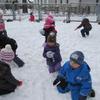 „Zimo baw się z nami”- zabawy w ogrodzie