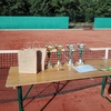 Turniej Tenisa Ziemnego o Puchar Wójta Gminy Szczytno –  zacięte pojedynki deblistów
