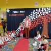 Pokaz mody patriotycznej w Gminnym Przedszkolu w Nowinach