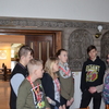 Wychowankowie Specjalnego Ośrodka Szkolno – Wychowawczego z wizytą w Starostwie Powiatowym w Szczytnie.