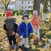 Jesienne liście - zabawy w ogrodzie przedszkolnym