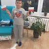 Klasa 3 A i ich biało-czerwone flagi