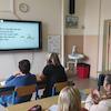 Międzynarodowy Dzień Kropki - klasa 4 A na j. angielskim