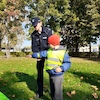 „Bądź bezpieczny”– wizyta policjantów w przedszkolu