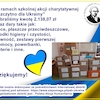 Podsumowanie szkolnej akcji charytatywnej „Szczytno dla Ukrainy”