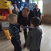 Międzyprzedszkolny konkurs matematyczny Kosmiczna przygoda - II miejsce Antek i Dominik