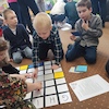 Międzyprzedszkolny konkurs matematyczny Kosmiczna przygoda - II miejsce Antek i Dominik
