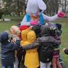 Spotkanie z zajączkiem wielkanocnym