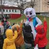 Spotkanie z zajączkiem wielkanocnym