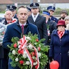 Uroczystości przy pomniku Orła Białego w Szczytnie