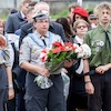 Uroczystości przy pomniku Orła Białego w Szczytnie