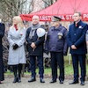 Uroczystości przy pomniku Orła Białego w Szczytnie