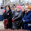 Uroczystości przy pomniku Orła Białego 