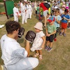 Karate - zajęcia w ogrodzie przedszkolnym 