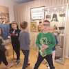 Klasa 2a na wielkanocnych warsztatach w Muzeum Mazurskim