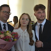 Uczniowie klas maturalnych byli  bohaterami dzisiejszego wydarzenia !!!