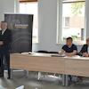 Spotkanie przedstawicieli gmin powiatu szczycieńskiego dotyczące internetu szerokopasmowego