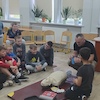 Spotkanie z ratownikiem medycznym.